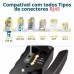 ALICATE CRIMPADOR RJ45 RJ12 RJ1 EZ CRIMP CAT7/6E/5E MULTIFUNCAO 